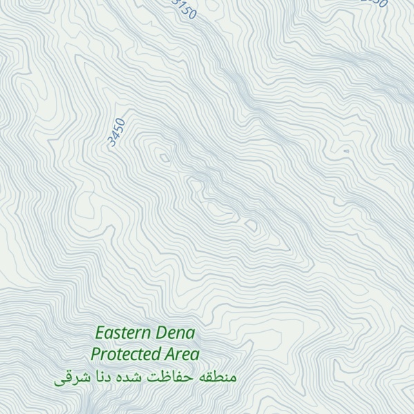 Map of Kūh-e Qalam