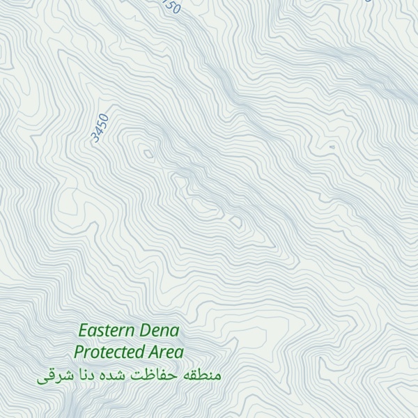 Map of Kūh-e Gel