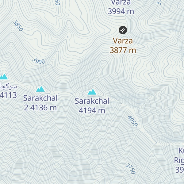Map of Sarakchal