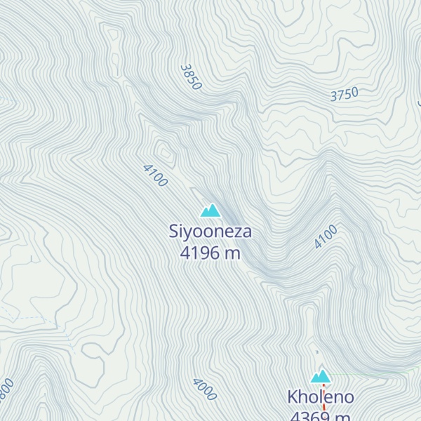 Map of Siyooneza
