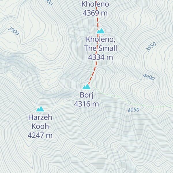Map of Borj