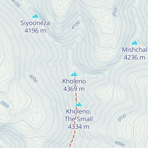 Map of Kholeno
