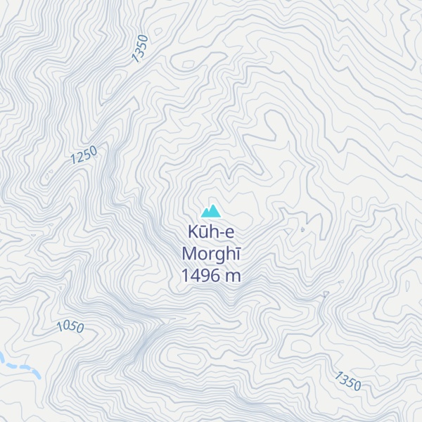Map of Kūh-e Morghī
