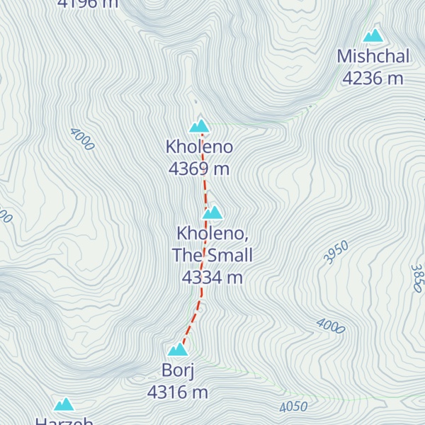 Map of Kholeno, The Small