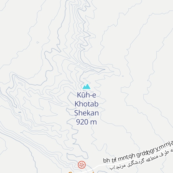 Map of Kūh-e Khotab Shekan