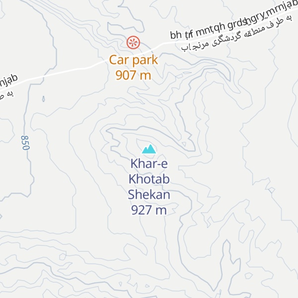 Map of Khar-e Khotab Shekan
