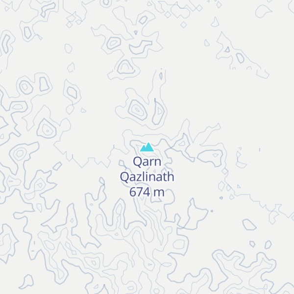 Map of Qarn Qazlinath