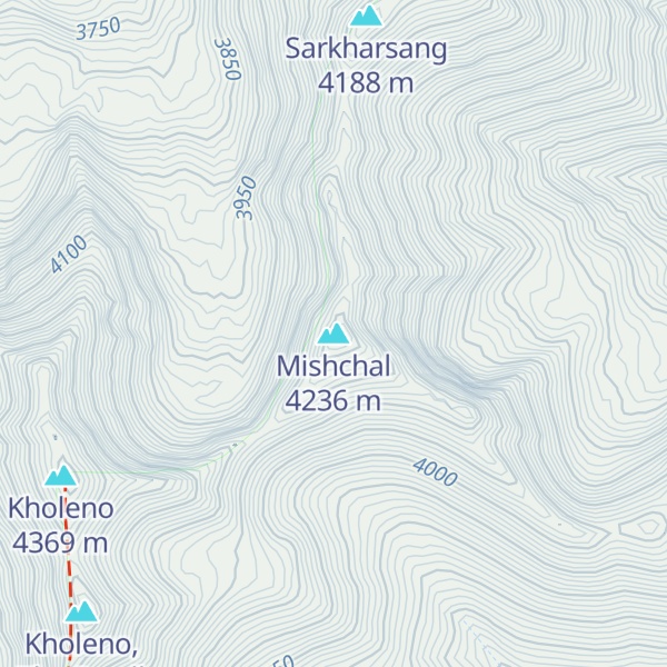 Map of Mishchal