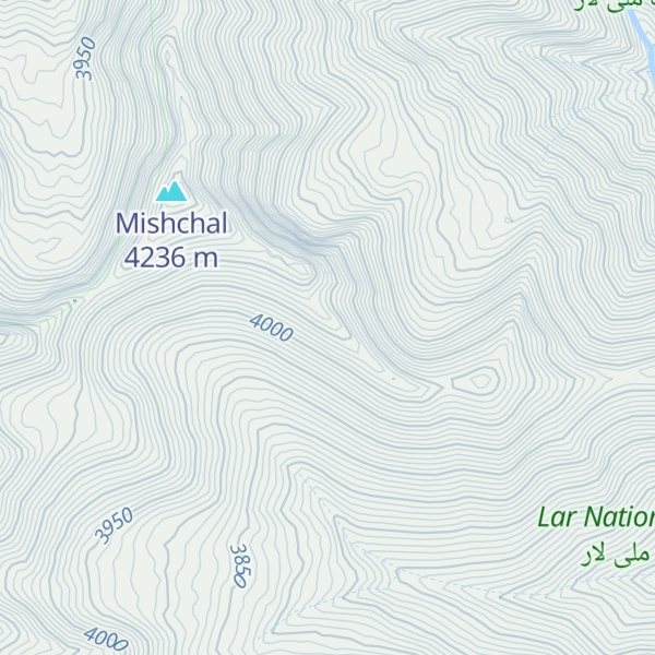 Map of Kūh-e Mīsh Chāl