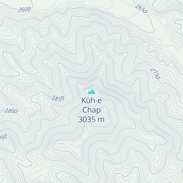 Map of Kūh-e Chap