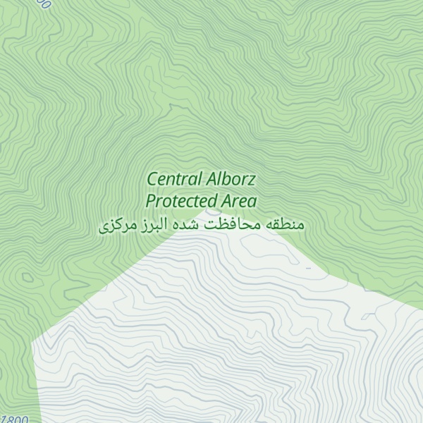 Map of Kūh-e Kalāmū