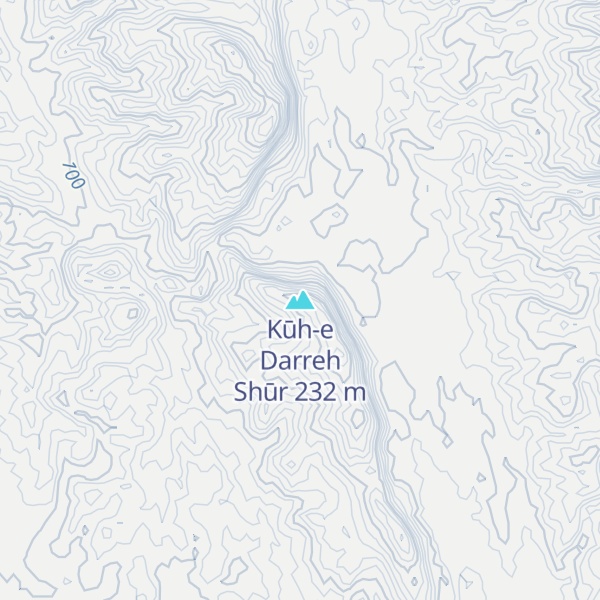 Map of Kūh-e Darreh Shūr