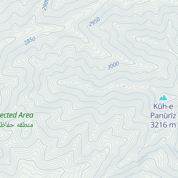 Map of Kūh-e Narreh Asb