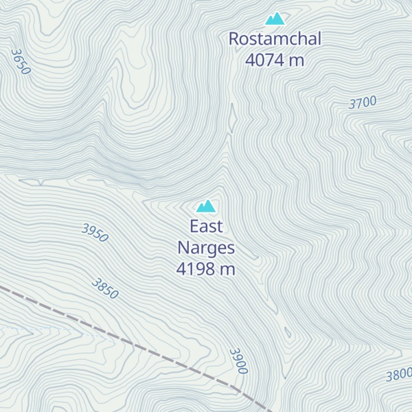 Map of East Narges