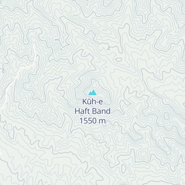 Map of Kūh-e Haft Band