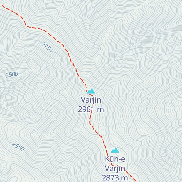 Map of Varjin