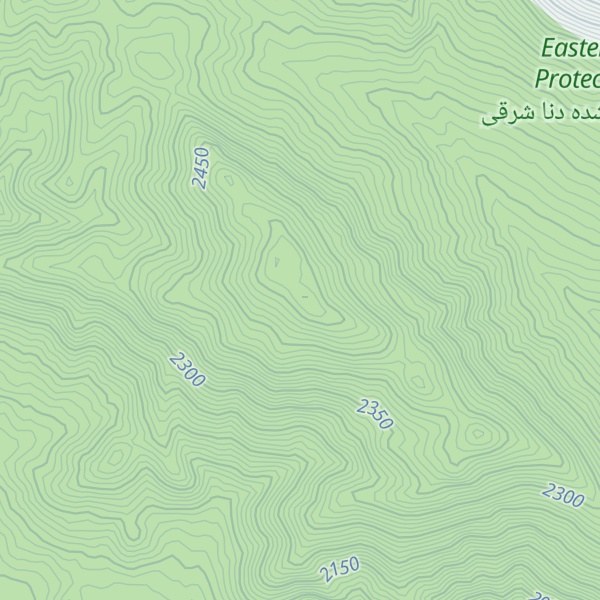Map of Kūh-e Bī Abrīsham