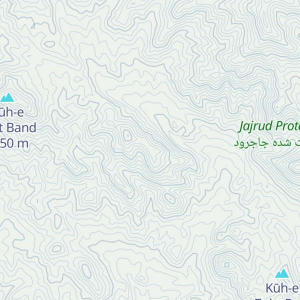 Map of Kūh-e Shar Shareh