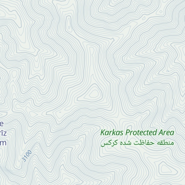 Map of Kūh-e Zīr Pol