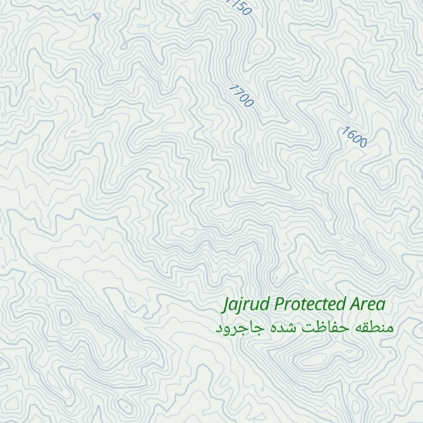 Map of Kūh-e Zīr-e Kamar