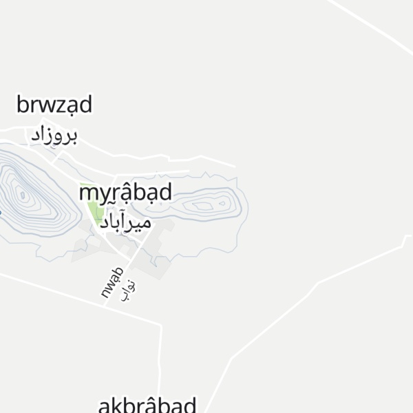Map of Kūh-e Mīrābād