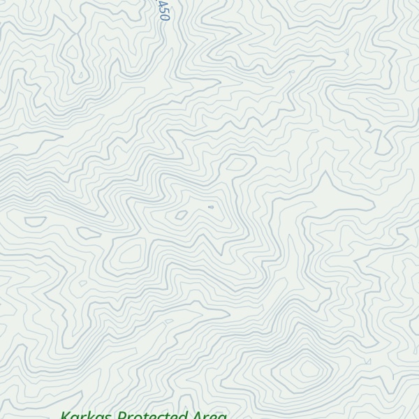 Map of Kūh-e Khīārreh