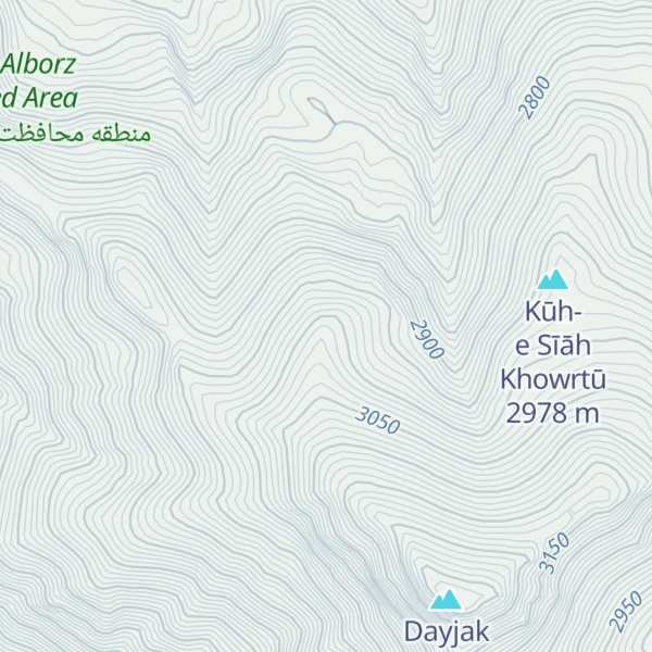 Map of Kūh-e Laman Chāl