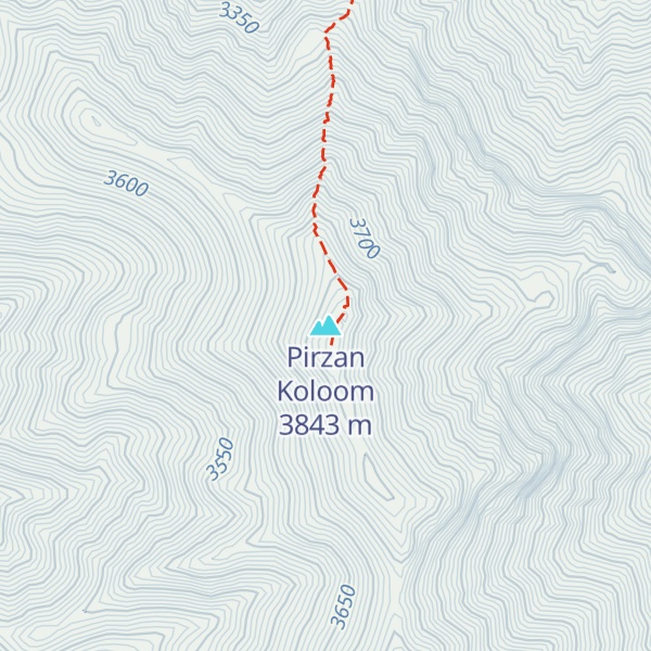 Map of Pirzan Koloom