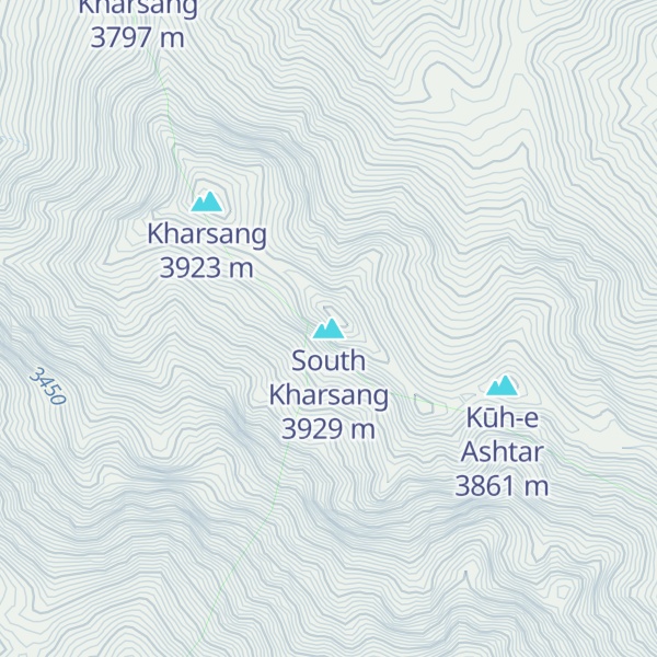 Map of South Kharsang