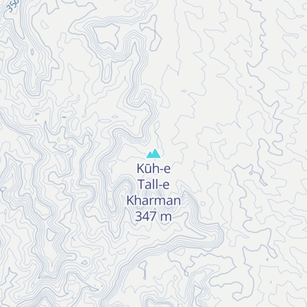 Map of Kūh-e Tall-e Kharman