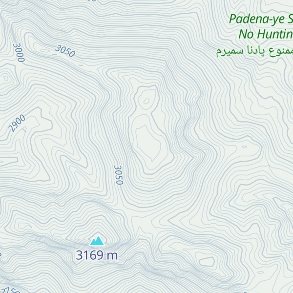 Map of Kūh-e Qorūsh
