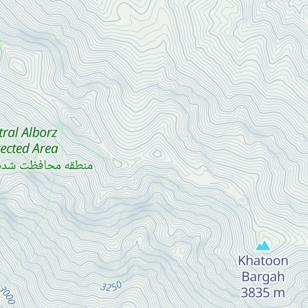Map of Kūh-e Ashtar