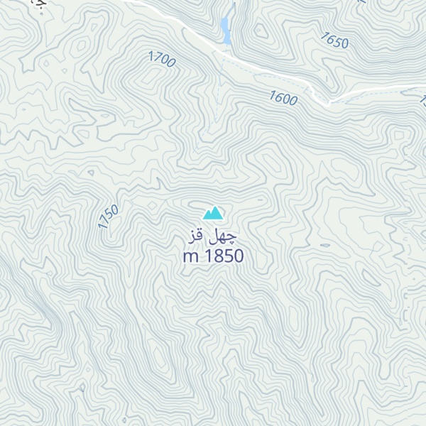 Map of چهل قز