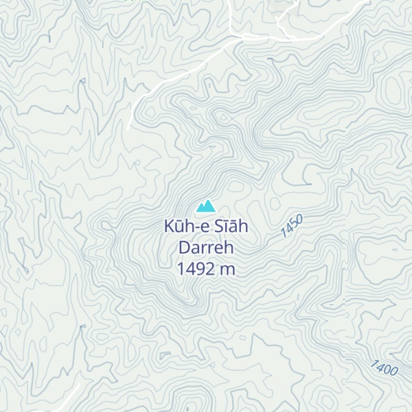 Map of Kūh-e Sīāh Darreh