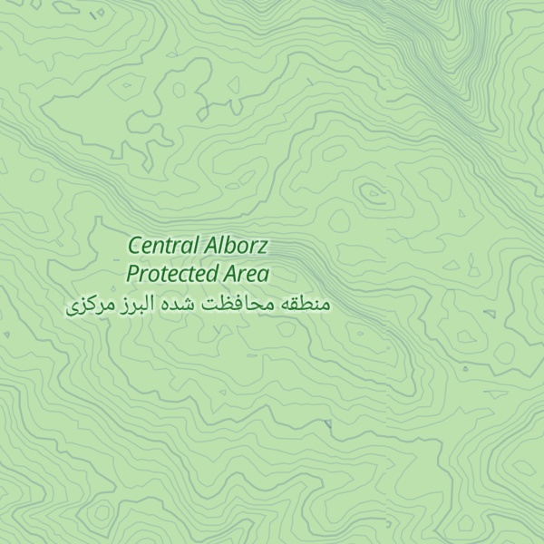 Map of Kūh-e Cham Āsān