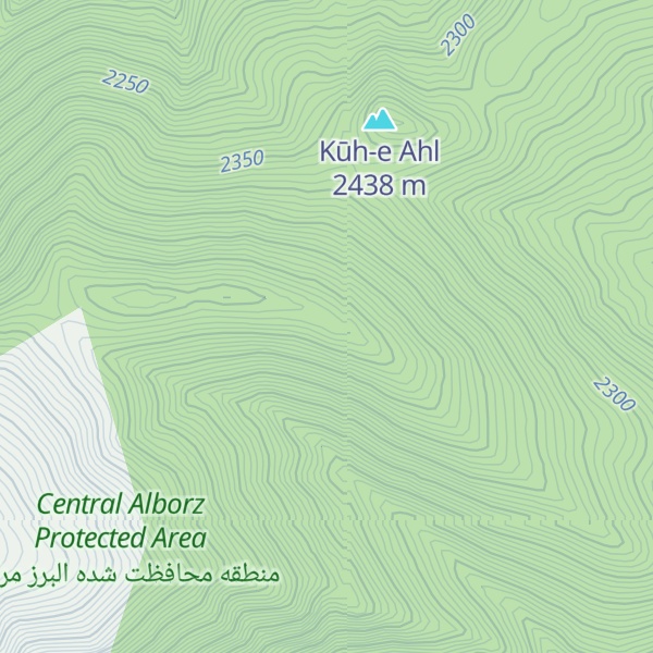 Map of Kūh-e Yarqūz