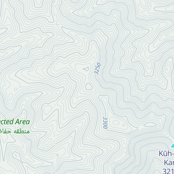 Map of Kūh-e Sorkh Lā Leyvān