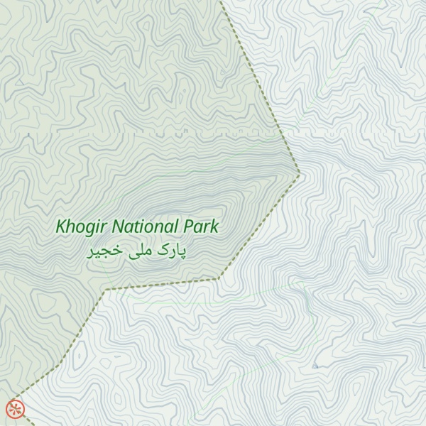 Map of Kūh-e Bārjamālī