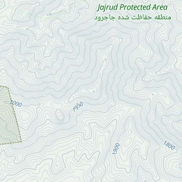 Map of Kūh-e Bāgh-e Shāh