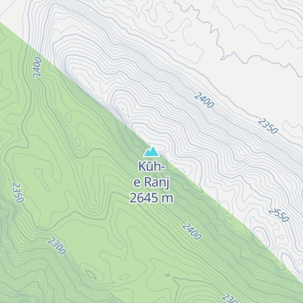 Map of Kūh-e Ranj