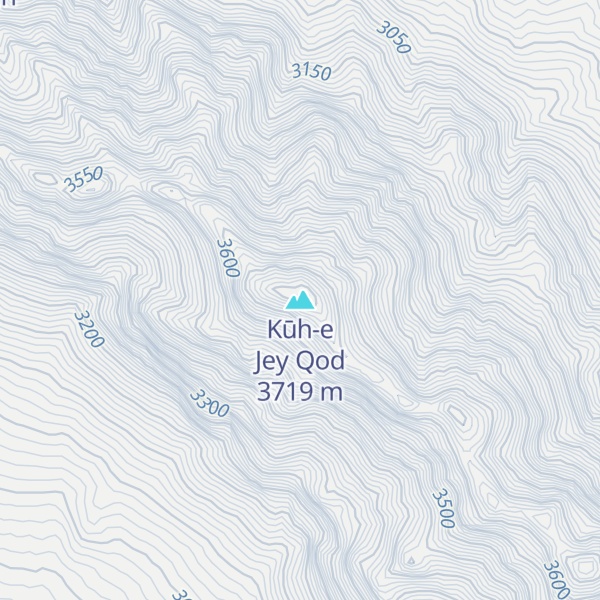 Map of Kūh-e Jey Qod