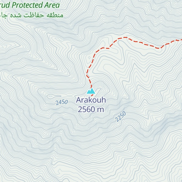 Map of Arakouh