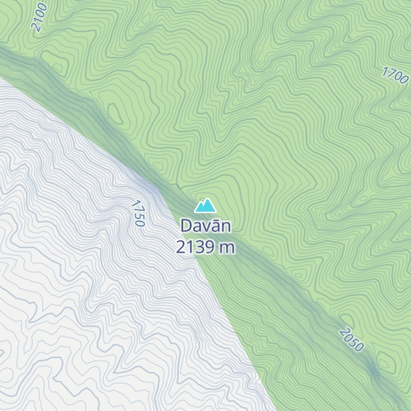 Map of Davān