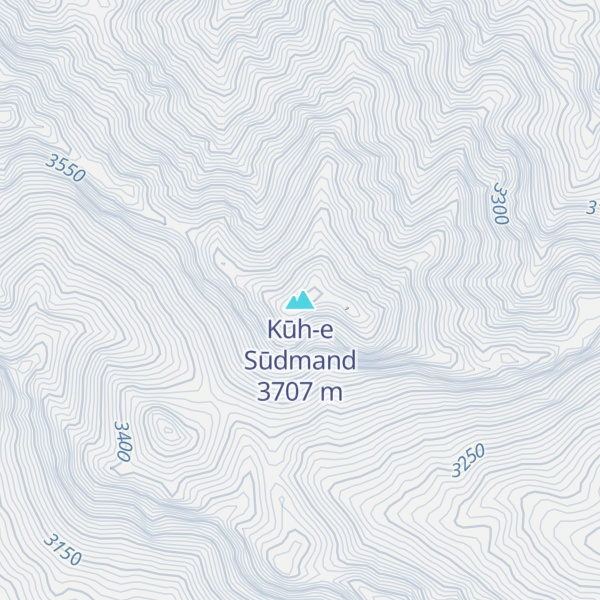Map of Kūh-e Sūdmand