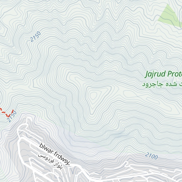 Map of Kūh-e Arākūh