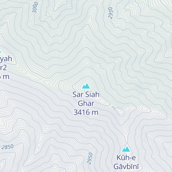 Map of Sar Siah Ghar