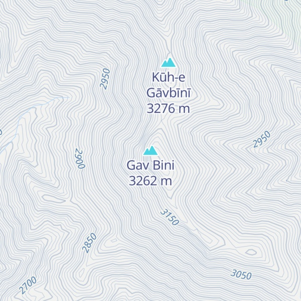 Map of Gav Bini