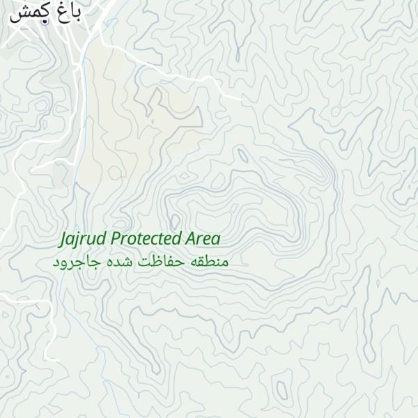 Map of Kūh-e Kolang