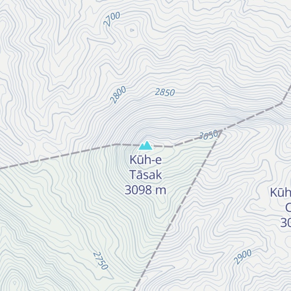 Map of Kūh-e Tāsak
