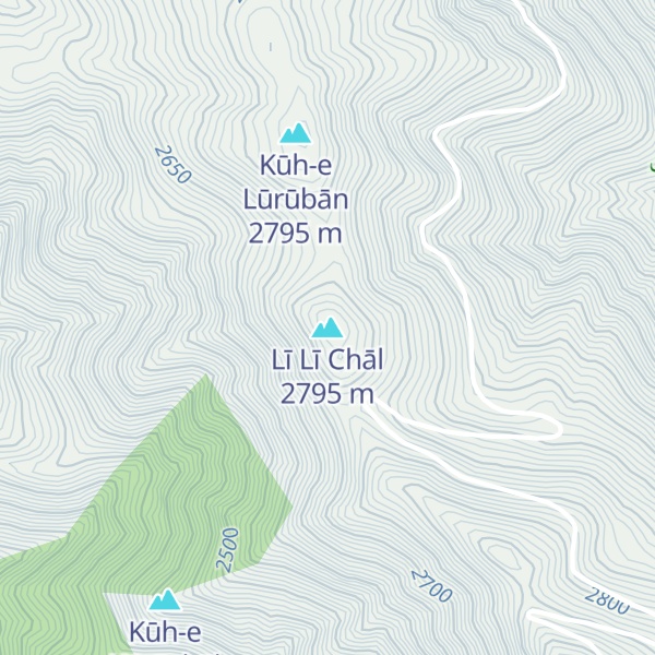 Map of Lī Lī Chāl